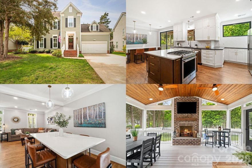 Welcome to 7716 Rathlin Court, where exceptional design, comfort, and lifestyle come together in a way that truly feels one of a kind.

From the moment you step inside, it’s clear this is not your typical renovation. Every space has been thoughtfully reimagined with a level of detail and intention that’s hard to find. The result is a home that feels both elevated and inviting - designed for how you live, gather, and unwind.

At the center of it all is the stunning, completely reimagined kitchen, a true showpiece featuring custom islands, built-in storage, sleek appliances, and beautiful finishes throughout. Whether hosting friends or enjoying a quiet evening at home, this space is as functional as it is striking.

New windows and rich hardwood floors carry natural light throughout the home, creating an airy, welcoming feel in every room. The layout flows effortlessly, offering both open gathering spaces and comfortable, intimate areas, perfect for everything from cozy nights by the fireplace to lively entertaining.

Just beyond the main living areas, the expansive screened porch with a gas brick fireplace becomes a year-round extension of the home- perfect for relaxing, entertaining, and enjoying Carolina evenings in comfort.

Upstairs, the primary suite has been beautifully updated, offering a peaceful retreat with a spa-inspired bathroom designed for both comfort and style, an ideal place to start and end your day.

Step outside and discover a professionally designed backyard retreat. With turf for easy maintenance, a fire pit for gathering under the stars, and a custom grilling area, this outdoor space was designed to be enjoyed year-round.

More than just beautifully updated, this home offers a true sense of lifestyle, with every detail curated to feel intentional, comfortable, and effortlessly livable.

If you’ve been waiting for something special, 7716 Rathlin Court is one you won’t want to miss. Come experience it for yourself.