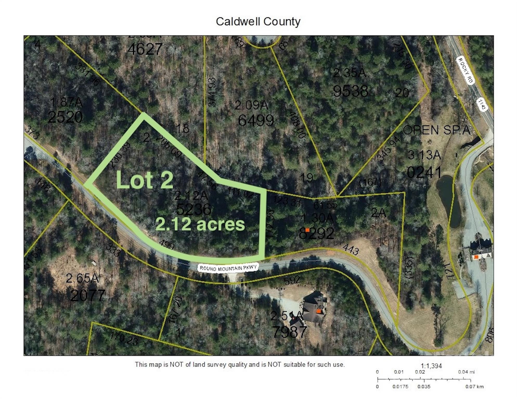 2.12 acres, Lot 2 Round Mountain Parkway 2