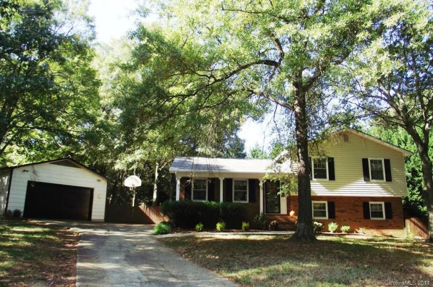 Very Nice home w/private .76 ac Fenced Yard. MANY UPDATES! Lovely kitchen w/ New SOLID SURFACE Countertop & arched faucet. Dining rm w/ New BAY WINDOW & Chandelier. ALL APPL INCLD (Refrigerator, Washer ,Dryer, Stove, Dishwasher)! Fresh Neutral paint, Architectural Roof 2010, NEW gutters. Fireplace in great rm. Remodeled 2nd bath w/ subway tile & Pedestal sink. Office w/ closet. Enjoy a Covered Patio. Detached over sized garage. Big Storage shed Used as workshop etc.. Small Storage Shed.