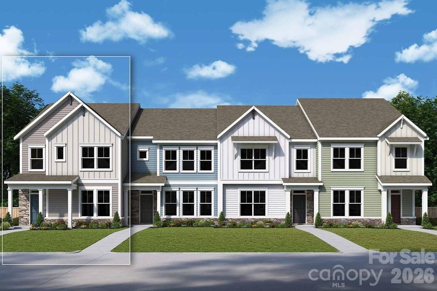 Welcome to the Gardengate, a thoughtfully designed townhome that perfectly blends function and comfort. Construction expertise and improved livability are at the heart of every design decision put into crafting this new home in North Creek Village.
The main level features a private study, ideal for remote work or quiet focus, alongside a spacious, open-concept kitchen that flows effortlessly into the dining and living areas, creating an inviting space for entertaining or everyday living. Step out back to enjoy the covered porch and backyard, perfect for morning coffee, weekend barbecues or simply unwinding outdoors.
Upstairs, the bright and airy Owner’s Retreat offers a peaceful sanctuary, featuring abundant windows that fill the room with natural light. Two additional bedrooms share a full hall bath, providing plenty of space for family, guests, or a home gym.
The Gardengate is where smart design meets comfortable living.
Contact the David Weekley Homes at North Creek Village Team to learn about the energy-efficiency features that enhance this new home for sale in Huntersville, NC.