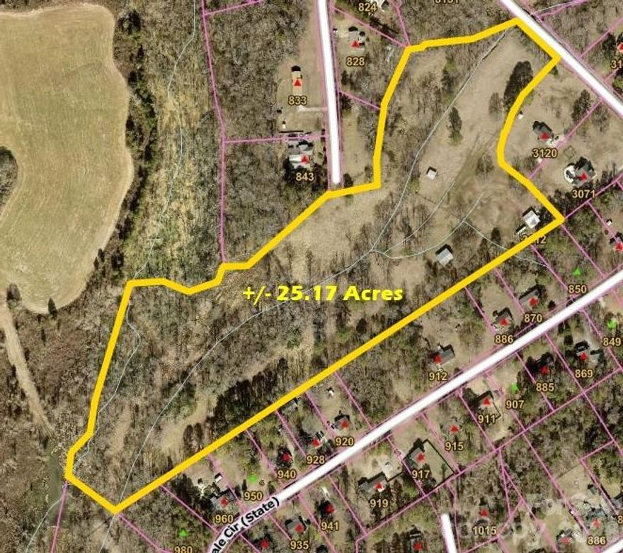 Escape to the countryside and embrace the freedom of 25.17 sprawling acres in the sought-after Bel Air Acres community. This expansive property offers privacy and functionality, featuring dual access from both Hilton Road and Caraway Drive. A winding creek meanders through the property, adding to the natural beauty and providing a serene backdrop for your future home site or livestock. Whether you envision a premier equestrian estate, a hobby farm, or a private workshop retreat, the infrastructure is already in place to bring your vision to life. The property includes a versatile barn complete with multiple rooms, a dedicated shop area, and two stalls, complemented by a massive 60x40 pole barn and an additional run-in shed. It is the perfect canvas for those seeking a quiet, rural lifestyle without sacrificing accessibility.