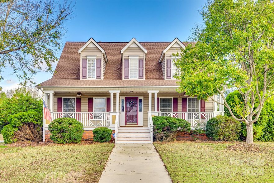 This home in Rollingwood subdivision off of Mt. Gallant road is a must see!  2092 Persimmon has a huge front porch, sits beautifully on a corner lot and has a screened breezeway, a beautifully landscaped backyard deck and patio.  Inside, you will find a large open kitchen and a two story living area.  The primary bedroom has two closets and the primary bathroom has a large jacuzzi tub.  Upstairs, there are two bedrooms, a full bathroom and lots of storage.  A special feature is the fully floored attic space accessible through the two-car garage. This house has all the makings of a beautiful home, ready for some new owners.  The subdivision is conveniently located to I-77 and all that Rock Hill has to offer.