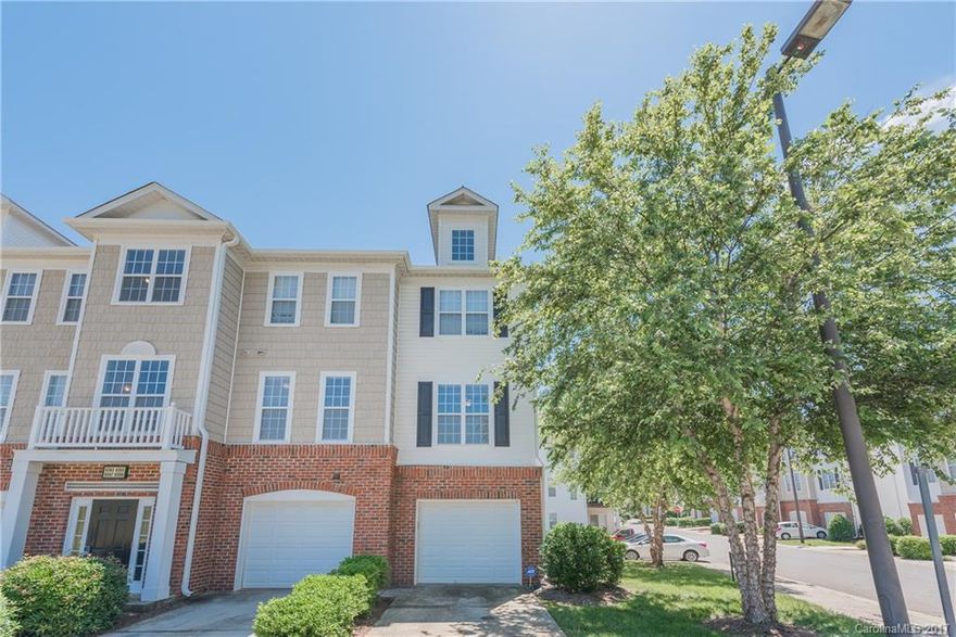 Stunning, fully upgraded condo with plenty of natural sunlight that sets this home apart. Recent upgrades include hardwood floors, granite counters, marble floors in bathrooms and beautifully tiled shower in master bath. Also features a terrace on the main level and patio on the lower level. Minutes from UNC Charlotte, IBM Campus and NODA. Just 7 miles to uptown Charlotte and 8 miles to Concord Mills. School assignments should be verified by buyer. Ready to move in or investment opportunity.