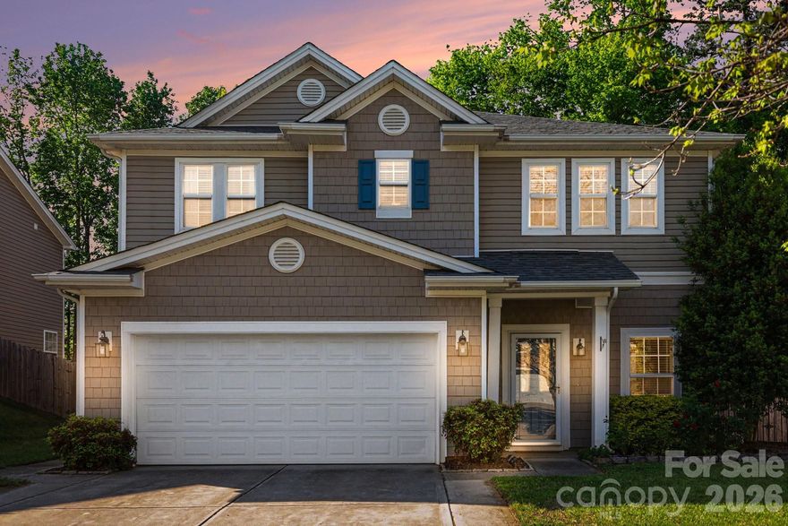 Welcome to 230 Lylic Woods Dr in Fort Mill, SC, where space, comfort, and location come together. This beautifully maintained 4 bedroom, 3 bathroom home offers a highly desirable floorplan with a main-level bedroom and full bath, perfect for guests, in-laws, or a private home office. The open-concept kitchen and living area provide the ideal setup for everyday living and entertaining with plenty of cabinet storage. Walking in you're greeted by a huge sitting area. Enjoy relaxing or hosting on the covered back patio overlooking the peaceful backyard!

Upstairs, you'll find one of the biggest primary suites you've seen, spacious secondary bedrooms, a spacious loft, and a convenient laundry room complete with sink. Crown molding adds elegance throughout the home. Major updates include a 2024 roof and newer carpet. 

Located just six homes from the community pool, in a neighborhood served by top-rated Fort Mill schools, and only minutes to the NC border for an easy Charlotte commute. Schedule your showing today!