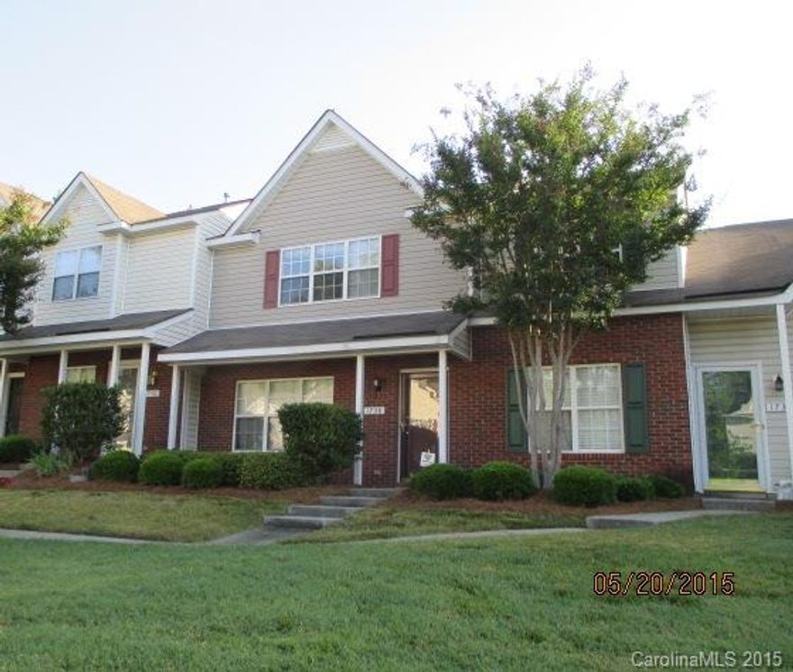 2 bedrooms and 2.5 baths partial brick 2 story townhome in University Heights subdivision features kitchen, living room with fireplace,dining room, Valuted ceiling in master bedroom, neutral colors throughout, front porch and fenced back yard with patio. Water and sewer are provided by the HOA. All townhome owners are members of 2 associations: 1. Master Assoc,  $292 per year.  2. Sub Assoc – which are the expenses solely for the townhomes, $177 per month.