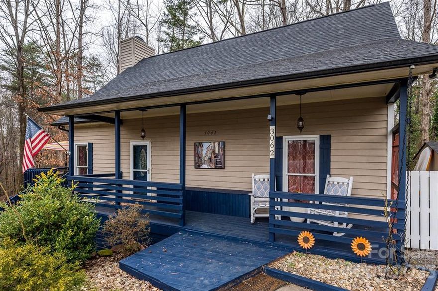 Welcome to resort-style living in Tega Cay! This home has it all, including an inviting rocking chair front porch, 2 cozy attached decks, & 2 large decks w/seasonal views of the water & sunset! 4 spacious BRs & 4 full BTs, 1 ea. on main, 2 ea. upper & 1 ea. lower level. Brazilian cherry wood flooring & luxury vinyl plank on main.  Fantastic, screened porch on lower level w/custom bar that stays, stone wall, scratch & waterproof flooring, is perfect for watching TV & entertaining. Primary bath recently updated; roof new, 2019. Lg deck in yard w/ access from house is a perfect get-away. Fenced yard. Short walk to Pitcarin Park w/boat ramp & swimming docks. Short drive to Tega Cay Marina (public boat ramp; boat club available w/membership) & Windjammer Park w/3 beaches! Miles of walking trails & several city parks. Beach Club w/pool has nominal membership fee; golf course, tennis & pickleball courts are public. Community-organized events thru out the year & sought-after schools close by!