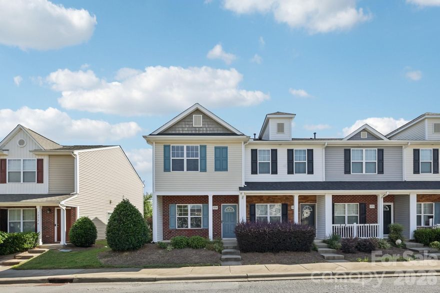 Special financing opportunity! Ask about the Home Ownership Plus Program featuring 100% financing, no PMI, and up to $10,000 in lender assistance for qualified buyers—reach out for more details.

Welcome to this beautiful end-unit 3-bedroom, 2.5-bathroom corner townhome, offering an abundance of natural light and a spacious, functional layout perfect for everyday living and entertaining.

The community offers great amenities includin, sidewalks, and a pool—ideal for enjoying an active and connected lifestyle. Conveniently located near a variety of restaurants and shopping, with easy access to I-485 for a quick commute.

With an acceptable offer, the seller may consider concessions toward carpet replacement on the second floor, making this home an even greater value!