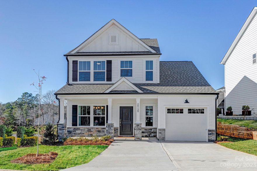 Preston 3BR/2.5 BTH with water view and Owner's Suite on main - open concept main floor with well-appointed kitchen featuring tile backsplash, quartz counters, and SS appliances! Second level boasts game room,  spacious secondary bedrooms and additional full bath. Amenity Filled Edgewater Golf Course Community features Community Pool, Biking and Walking Trails, Boat Docks, Clubhouse, and Active Community Calendar!