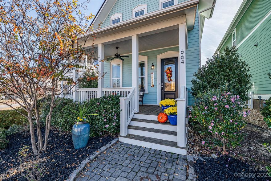 Seller offering 10K In Closing Concessions -CC / buydown rate - LOVE LIFE WHERE YOU LIVE! You can make this your home for Christmas!!  Riverwalk a vibrant riverfront community located along the Catawba River with river access-unique dining- shopping -great walking trails - BMX track and much more. Charming Craftsman style with relaxing front porch - Open, bright & airy floor plan -Formal dining -site finished hardwoods down with new smart core premium waterproof flooring up -9ft ceilings down-gourmet kitchen with quartz countertops - gas range and large center island w/seating -amazing appliance closet with additional kitchen storage. Backyard entertaining patio nestled between home & garage. Spacious Great Rm complete with fireplace. Easy entertaining from front porch to backyard. Primary has walk in with closet organizer -large shower with tile floor. Upgrade lighting thru out - please note taxes incorrect in Realist - taxes including yearly assessment is only 4646.57 per year.