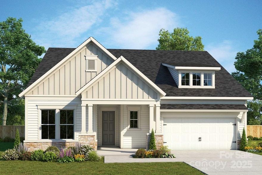 Location, location, location!  Move into your NEW ranch home in a beautifully located community…minutes to shopping, restaurants, parks, medical and more!  Top-quality craftsmanship and refined luxuries combine to make this 55+ living at its best. Open family, dining and sitting areas offer versatility: Relax in your cozy and sunny sitting area or in front of your family room fireplace!  The gourmet kitchen island and open dining offer multiple mealtime settings. Your spacious owner’s retreat is private.  Enjoy evening leisure time to the fullest at your screened-in covered rear porch.  French doors are the finishing touch for your study.   Stay organized with extra room in your garage.