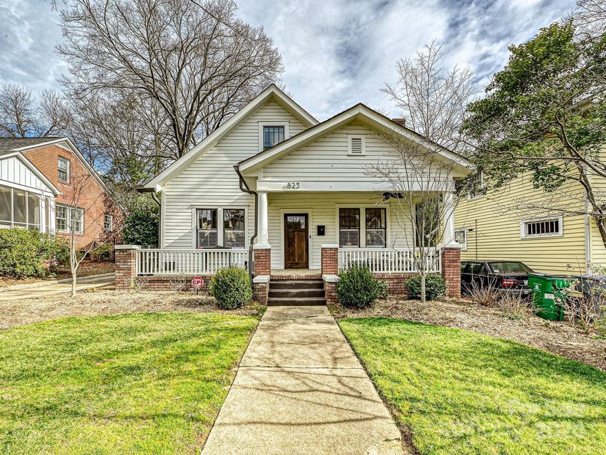 **Multipe offers!DEADLINE Sunday 2/11 @ 12pm.** This beautiful historic Dilworth bungalow was taken down to the studs and completely re-built in 2017. All new electric, plumbing, insulation and added square footage in the back and second story, creating a modern living, open floor plan to die for. Upon entry you will find a paneled living room with hidden closet next to formal dining room. Butler's pantry with beverage fridge and spacious kitchen with island. Large family room with wood burning fireplace that opens to the back patio, perfect for entertaining. Fully fenced backyard, 2 car garage and irrigation.
Walkable to Panther games and enjoy all Dilworth and Southend have to offer.
Full exterior paint in ’21. HVAC, furnace, water heater and roof ’17.