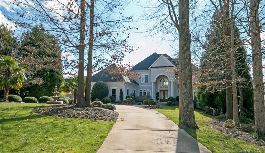 Due To Owner Passing 3 days before closing, buyer couldn't wait so home is Back on Market & below market value! Waterfront Estate w/over 6,000 sq ft 5 Bedrm, 4 ½ Baths located in The Peninsula! Owner Suite on Main floor w/whirlpool tub. Gourmet kitchen w/Sub Zero refrigerator, high end appliances, Great rm w/fireplace & built ins. Lower level potential for 2nd living quarters, space future expansion. Incredible outdoor living! Hot tub! Large In ground pool. Deep Water Dock & W/sandy beach.