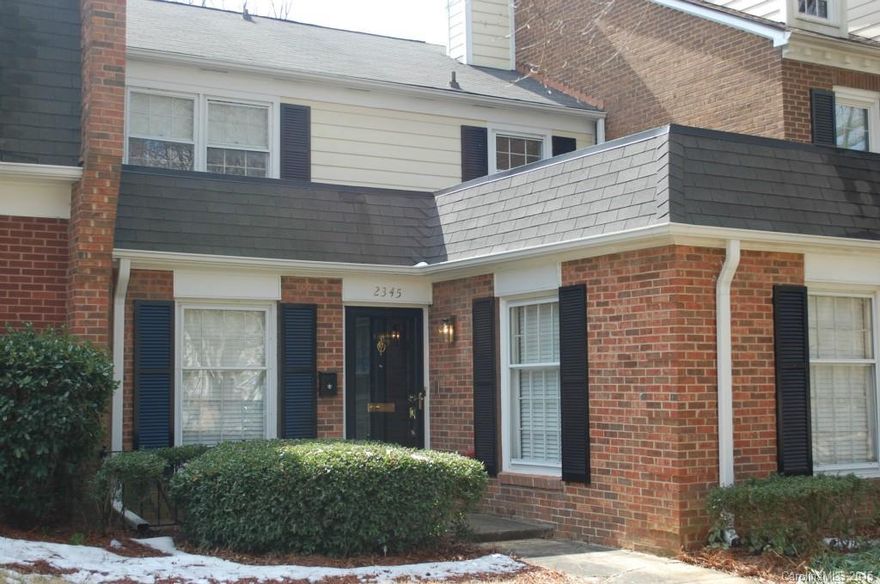 This townhome has just been completely painted inside - New light fixtures & sink faucet. Optional bedroom/office or second den on main floor w/access to full bath.  Just off the kitchen is a wonderful 
laundry room with extra storage. Large open completely private patio with outside storage building.
  Right across the street from the pool.  Ready for your buyers.