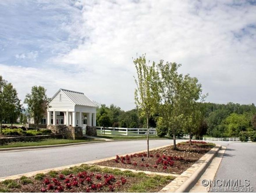 View lot in exceptional Mills River community. Centrally located between Asheville and Hendersonville with country feel, just minutes to airport, I-26 and major conveniences. Community lake, trails, pool and clubhouse. Adjacent to Glen Marlow Elementary. Lot/home package available.