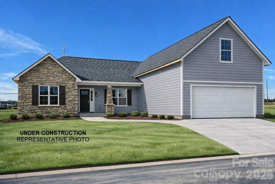 Welcome to Hannahs Meadow, Concord’s newest single-family home community, offering a prime location on Pitts School Road. Residents can enjoy spacious living with generous 1/3-acre + home sites, providing ample space for outdoor activities and privacy. This home is under construction on HM LOT 5, available home sites are extremely limited. The Stephen Floor Plan features an open-concept main level, designed for customization, offering both comfort and adaptability to suit a range of lifestyles. An additional private upper-level suite with a full bath provides flexible accommodations, suitable for use as a guest suite or a second primary suite. A nearly complete Stephen floor plan can be viewed just minutes away in Freedom Acres at 5807 Monticello Drive NW, Concord NC 28027 / MLS#4347427.