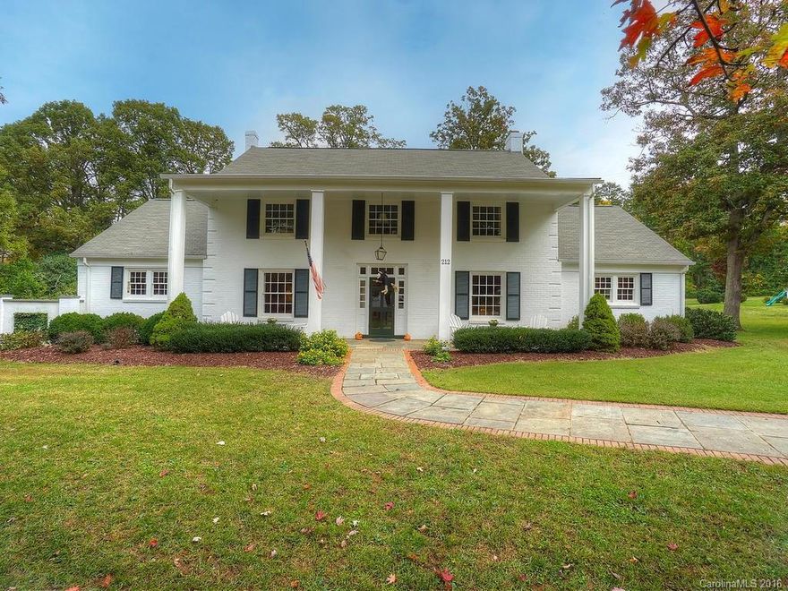 Davidson gem walkable to Main St. 3.53 acres w/ potential to subdivide. Great natural sunlight.
Brick exterior. Beautiful plantings, slate walkways, spacious screened porch & large slate terrace for entertaining.
Guest room on main w/full bath. Kitchen has stainless appliances, granite & gas stove. Upstairs master w/ sitting area & 2 large closets. Two more BRs up. Cottage has porch, den, BR, bath, kitchen & storage. In-law suite or rental.



Great rental income, guest cottage, in-law.