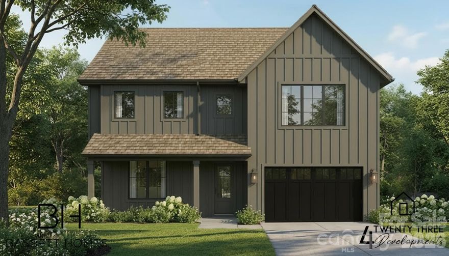 This beautiful new construction corner-lot home in Enderly Park features 3 bedrooms plus a large media room with closets, 3 full bathrooms, and 1 half bath, all designed with modern finishes throughout. The home showcases engineered hardwood floors and a spacious kitchen with a gas stove overlooking the living room, custom cabinetry, a generously sized pantry, elegant tile, and a cozy gas fireplace in the living room. 

The spacious primary suite offers a nice sized bathroom with a walk-in shower soaking tub combination, and walk in closet. Additional highlights to the home include a tankless water heater, two-car garage, fenced-in yard, and a nicely sized laundry room.

The home is ideally located near restaurants, breweries, parks, and the vibrant attractions of Plaza Midwood, NoDa, and Uptown Charlotte, this home offers the perfect combination of modern living and prime location. 
Construction is expected to be completed in mid-July 2026.