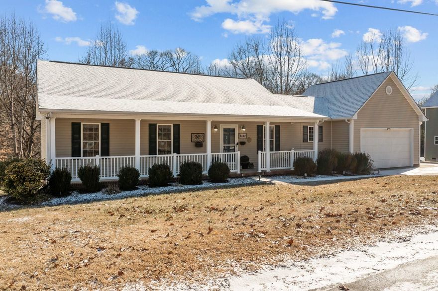 Welcome home to this single-owner property in the heart of Kannapolis. New flooring, fresh paint throughout...a blank canvas waiting for it's new owner to personalize. On just shy of a half-acre lot and backing up to a wooded area with a creek and waterfall, you'll enjoy an outdoor oasis year-round on the brand new deck and poured patio with fire pit! Inside you'll love the cathedral ceiling in the living room and the well thought out floorplan. Your next home is just minutes from Kannapolis's revitalized downtown social district, The Loop and within a 10 minute drive of elementary, middle and high schools. The encapsulated crawl space is a feature not to be missed! Plenty of room to park your yard tools or perhaps make into a hobby spot!