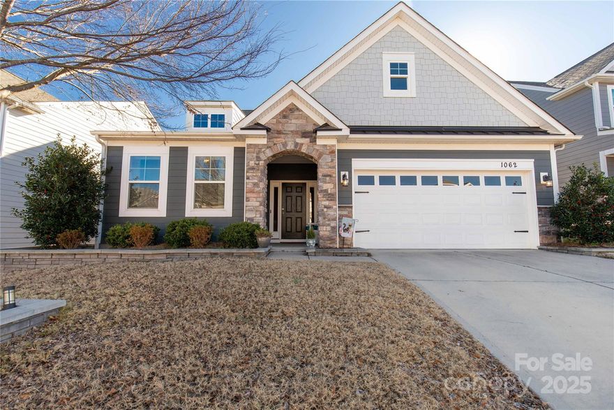 Come see this home in Walnut Creek and see why this is one of the best floor plans in the neighborhood.    Downstairs features an office or playroom, 2 bedrooms, open kitchen with large island and den perfect for entertaining.   Upstairs has its own suite featuring a den, bedroom and full bath.   Luxury vinyl plank flooring for easy maintenance.  Outside you will enjoy the covered porch, upgraded paver patio with fire pit and fenced in back yard making it your outdoor oasis.  Come see why so many people love to live in Walnut Creek with all the neighborhood amenities including, pools, tennis, parks, club house trails and so much more.   Call now to see.