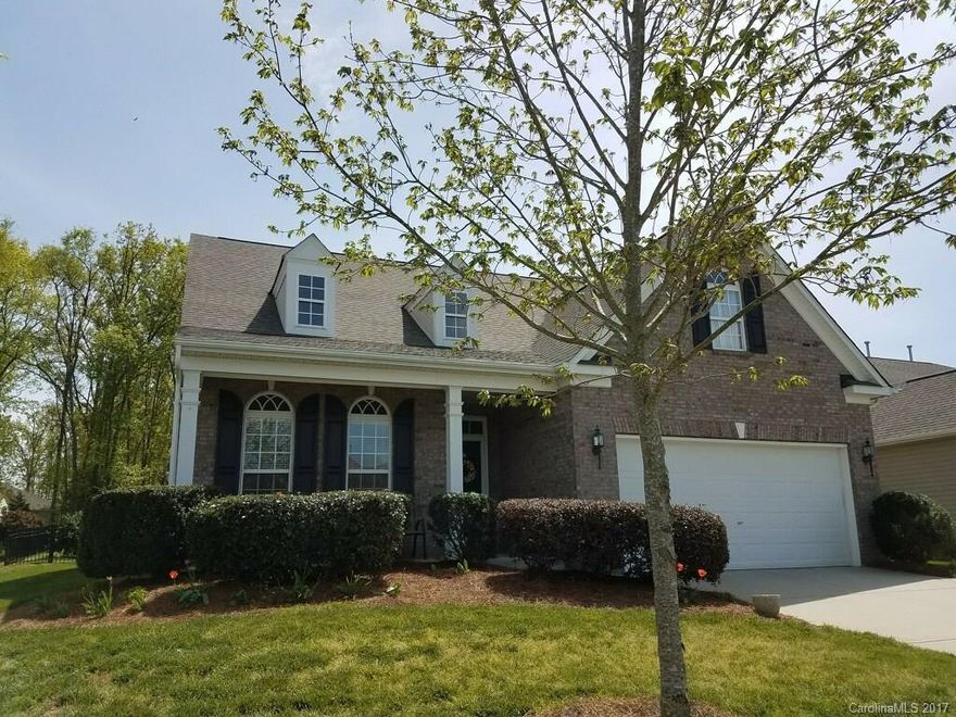 Beautiful home w/easy care saline pool w/Polaris equip, fenced private yard, electric lamp post.  3-season sunporch w/Easy Breeze vinyl windows, tile floor & speaker hook-up.  So many upgrades: Granite in kitchen & mstr bath, wood floors on main, 6x20 walk-in attic, loft, 3 full baths, 42” cabs w/backsplash, speaker hook-ups in kitchen, floor outlet in great rm, granite FP surround, extra drawers in adult height master vanity, large tiled dual head shower in master, new roof in 2015 & much more!