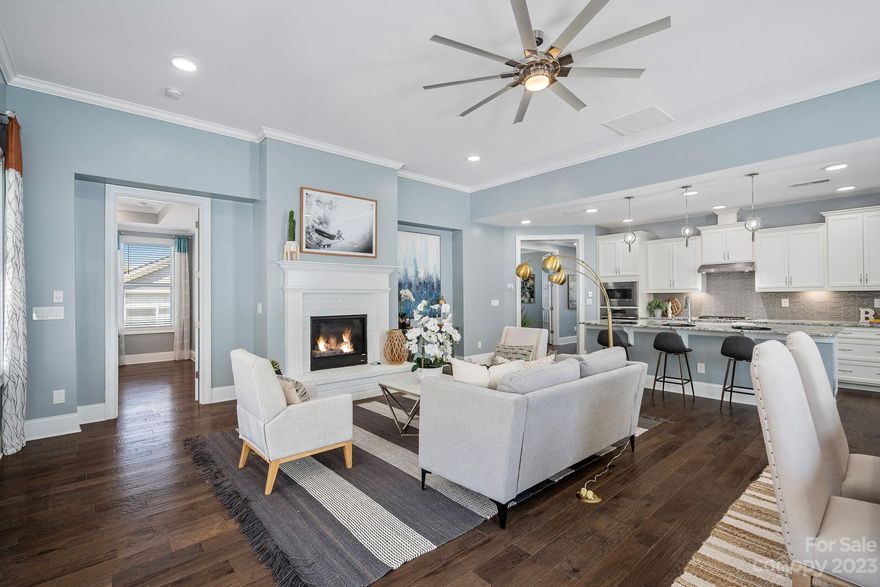 **MULTIPLE OFFERS!!  HIGHEST AND BEST ARE DUE BY 5 PM MONDAY, May 1st, 2023. 

WELCOME HOME to your DREAM LIFESTYLE at Cresswinds community in Charlotte!  You can have it all-peace & tranquility enjoying the sun room overlooking the private backyard & a vibrant, active social life at the gorgeous clubhouse with countless amenities.  Share your time with friends & family in the open-concept modern kitchen that opens up into a  dining & living area with a cozy fireplace - perfect for entertaining & enjoying a quiet cup of tea or coffee through your day. FALL in LOVE with the bright light throughout the home highlighting beautiful wood floors & dreamy accents such as textured backsplash & granite countertops. Downstairs bedrooms include full baths & spacious laundry room with a convenient utility sink. Full bedroom & bathroom upstairs ideal for privacy for your visitors during their stay - including a walk-in closet.