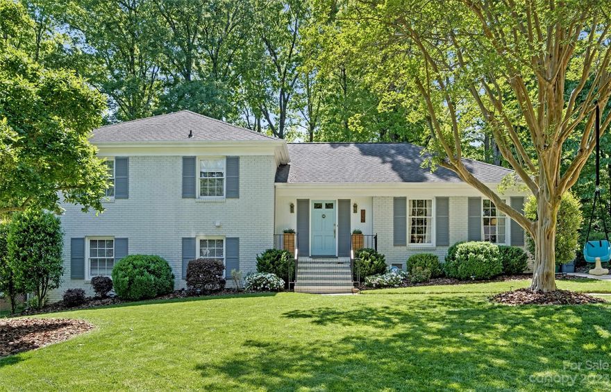 Look no further than 6124 Brace Road if you're in search of your dream home. This stunning property is located on one of the larger home sites in the highly sought-after Stonehaven neighborhood. Its prime location offers easy access to a plethora of shopping, dining, & entertainment options such as Southpark, Strawberry Hill & Phillips Place. This turnkey home has numerous upgrades that set it apart from the competition. From the renovated kitchen & bathrooms to the updated flooring, attic & crawlspace, every detail has been carefully crafted to provide a luxurious living experience. In addition to its exceptional location & high-end finishes, this property offers a wealth of recreational amenities and Sardis Swim & Racquet Club located within the neighborhood. Ample opportunities for outdoor recreation with direct access to James Boyce Park & McAlpine Greenway. Opportunities like this are disappearing fast, so act quickly to make this exceptional property your own!