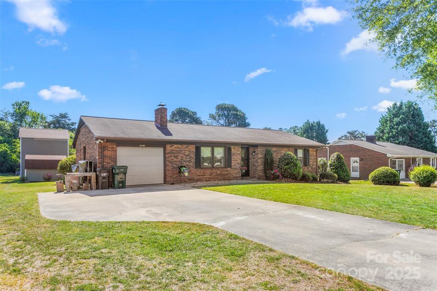 This immaculate one-level brick home is a rare find with the charm of country living, conveniently located between Walburg and Union Cross. With two bedrooms and two full bathrooms, all hardwood and tile flooring, granite countertops in both the kitchen and bathrooms, and a spacious vaulted living room with exposed beams and a masonry fireplace featuring a wood-burning insert. The open floor plan connects the living room with an impressive kitchen and dining area. Both bedrooms are generously sized, and the home has been meticulously maintained with attention to detail. Outside, the beautifully landscaped lot includes a terrific patio, a large level yard, a greenhouse, large raised garden bed ready for planting, a compost area, fire pit, and two storage buildings—one of which is set up like a tiny home with power and cable, ideal for a workshop, office, or guest space. The oversized garage provides ample room for additional storage. Don't miss your chance to own this exceptional home.