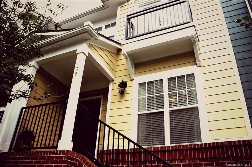 Welcome to the heart of downtown Belmont!  Walk to restaurants, parks and shops from this beautiful 2 bedroom, 2.5 bath townhome.  Spacious closets.  Stainless appliances in kitchen.  A portion of the garage provides great storage space or can be used to park an additional car.