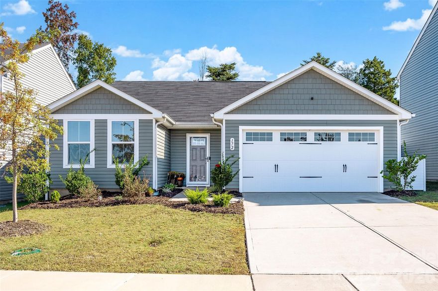 This home is MOVE IN READY and ideally located in the heart of the Mooresville-Troutman area! Built in 2023, this three-bedroom, two-bath residence is perfectly situated with easy access to grocery shopping, dining, and the I-77 interstate, all within a mile of your doorstep.  The home has been freshly painted, has an inviting/open floor plan, and is designed for family gatherings and everyday comfort. The serene backyard features a screened gazebo, a retaining wall, and backyard privacy.  As an extra perk, the washer, dryer, and refrigerator will convey with the home making your move that much easier.  If you’re searching for a wonderful home in an outstanding location at an exceptional value, this is the one. Make it yours today!