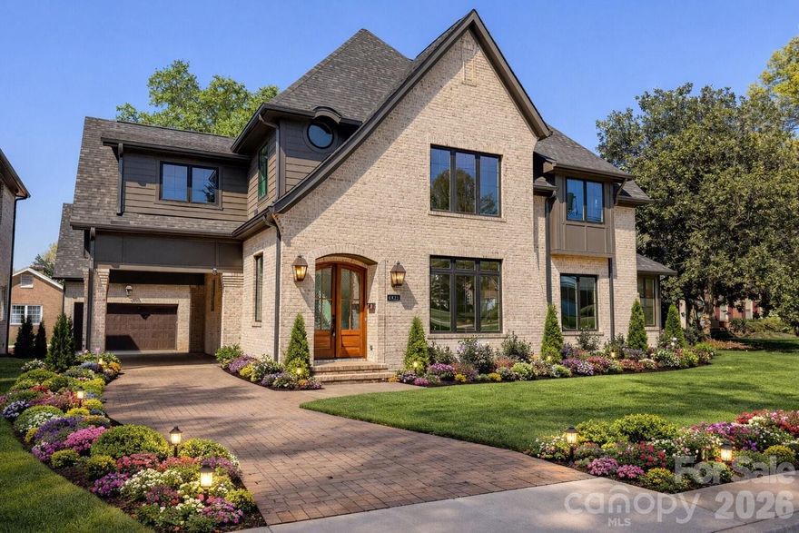 Welcome to 4822 Walker Rd, an exceptional luxury residence located in the highly desirable Cotswold area of Charlotte. This stunning property offers an impressive combination of elegant design, generous living space, and premium finishes, all in one of the city’s most convenient and established neighborhoods.

Boasting 5 spacious bedrooms and 6 full bathrooms, this meticulously designed home features approximately 4,443 square feet of heated living space in the main residence. Every detail has been thoughtfully curated to deliver both comfort and sophistication, creating an ideal environment for everyday living and upscale entertaining.

The home showcases high-end finishes throughout, including a gourmet kitchen equipped with a premium gas range and top-of-the-line appliances, perfect for culinary enthusiasts. The open-concept layout flows seamlessly into expansive living and dining areas, providing a bright and inviting atmosphere enhanced by quality craftsmanship and timeless design. The fully bricked exterior adds durability and classic curb appeal, while the paved driveway offers both convenience and an elevated first impression.

A standout feature of this property is the detached garage with a finished second-floor living quarters, offering an additional 467 square feet of heated space. Complete with a living area and full bathroom, this versatile space is ideal for guests, a private office, in-law suite, or income-producing opportunity.

Situated on a quiet, tree-lined street, the home is surrounded by established residences and a welcoming neighborhood atmosphere. The location is truly unmatched—just minutes from Cotswold Village, where you’ll find popular grocery stores such as Harris Teeter and Publix, along with a variety of local dining, boutiques, and everyday conveniences. SouthPark, Oakhurst, and Uptown Charlotte are all within a short drive, providing access to premier shopping, fine dining, entertainment, and major employment centers.

Outdoor recreation is easily accessible with nearby parks including Freedom Park, offering scenic walking trails, sports fields, and year-round community events. Additional green spaces such as Latta Park and Independence Park further enhance the active lifestyle opportunities available in the area.

Commuters will appreciate the quick access to major thoroughfares including Randolph Road, Wendover Road, and Independence Boulevard, making travel throughout Charlotte simple and efficient. Charlotte Douglas International Airport is also conveniently located within a reasonable drive.

This home presents a rare opportunity to own a luxury property with flexible living space in one of Charlotte’s most sought-after locations. Priced at $1,825,000, 4822 Walker Rd delivers the perfect balance of upscale living, functional design, and unbeatable convenience.

Experience refined living in the heart of Cotswold—schedule your private showing today and discover everything this exceptional home has to offer.