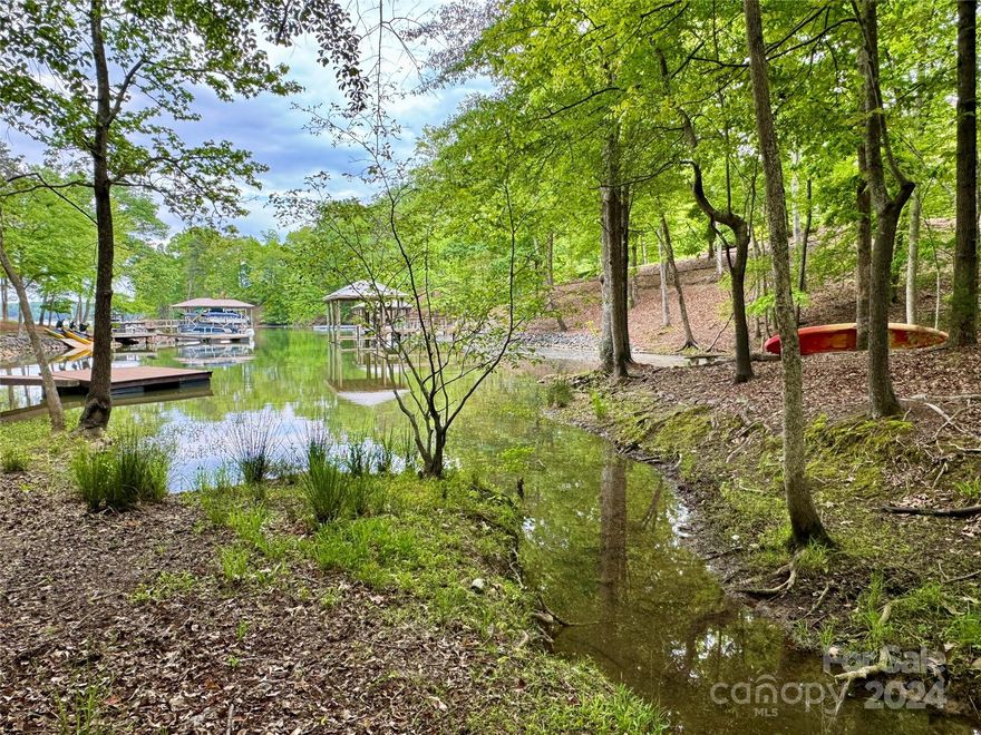 Beautiful 1.52 acre waterfront lot on Lake Wylie! Located on a quiet street in an established neighborhood, this is the perfect place to build your dream home! NO HOA!! This lot does not qualify for a dock permit, but it has a gentle slope to the water's edge and beautiful frontage that is perfect for launching kayaks or canoes.