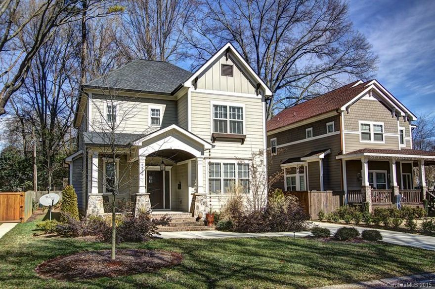 Immaculate two story home in Chantilly!  Large kitchen with gas range and hood in island. Kitchen is open to great room. Fireplace in great room. Spacious master suite with walk-in closet and dual vanity sinks. Hardwoods throughout all living areas and bedrooms. Screened-in back porch leads to private fenced backyard.  Walking distance to Elizabeth & Midwood and Chantilly Neighborhood Park. Minutes from Uptown.