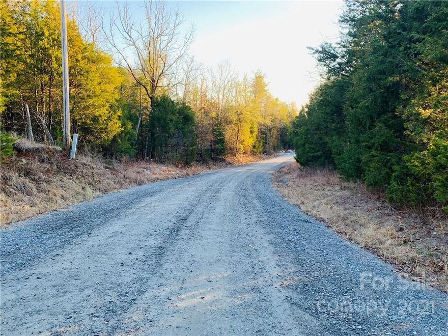 4.78ac lot with an amazing creek already for your new home.. Located on a county maintained road with easy access. This private lot is abundant with mature trees. This  lot has 4.78 acres of gently sloping ground for easy building. Recent tractor work done to clear a portion to build on. Located only minutes to down town York, Spring Lake Country Club, and much more. Come check this property out for your self. You wont wan to miss this opportunity to have this great lot.
