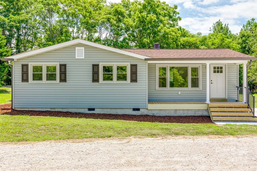 Newly renovated inside and out, 3815 Sherer Road is now ready for its new owner. With a total or +/- 3 Acres, this listing of 2 separate parcels combines a lovely home with a sizeable share of land. Outside, the beautifully landscaped yard offers an ideal setting for outdoor gatherings, gardening, or simply the space to unwind. Inside the home, you'll find 3 bedrooms comfortably tucked away served by 1 full bathroom stylishly updated with contemporary fixtures and finishes. The newly remodeled kitchen is a standout feature with state-of-the-art stainless-steel appliances with abundant cabinet space. Throughout the home, new flooring has been installed. Also, fresh paint throughout with an inverse color scheme enhances the abundance of light flowing through the big, front window of the living room. Don't miss out on the opportunity to own this home with all the modern upgrades you've been searching for. Schedule a showing today and making this charming bungalow your home!