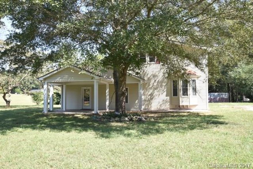 Country living at its best! Home features open floorplan and spacious great room w/vaulted ceilings.  Grand kitchen with ample cabinet space and counters.  Master and all bedrooms on main with bonus/bed on second level for extra living space.  Covered front porch , patio, and large storage shed. This home is a great escape - its a MUST see! Home sold as is, please see attached survey, and inspection reports.