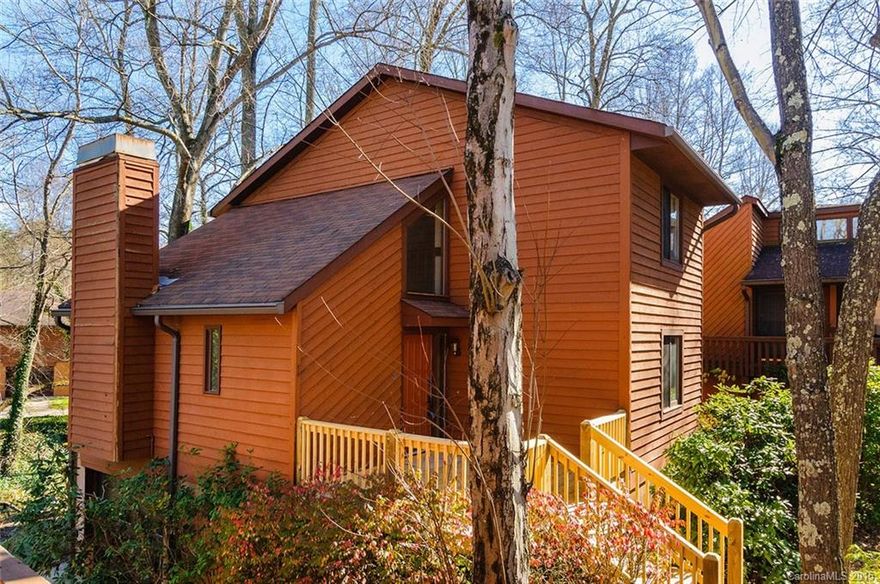 Pre-inspected and priced at current appraised value. Cozy up to the custom stone fireplace, relax on the brand new back deck while listening to the babbling creek below, or sit on your new front deck & chat with great neighbors. This 2bed/2bath + bonus loft space is conveniently located near the Ag Center, Airport, & all South Asheville Amenities. This home has been recently updated to include new carpet, new vinyl flooring, new interior paint, resurfacing of the kitchen cabinets & new hardware