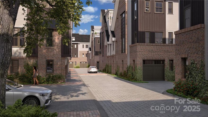 Experience luxury living at Selwyn Walk. Nestled among the treetops of Myers Park, this intimate 34-townhome community offers 2, 3, 4, and 5-bedroom homes with premier access and walkability to your favorite destinations. Exquisite interiors and fine finishes flow seamlessly across open-concept floor plans. Design packages, thoughtfully curated by Black Dove Interiors, include gorgeous detailing and upgrades to complement your personal style.

Inspired by the surrounding neighborhood, Selwyn Walk’s architecture mingles brick and elevated lighting along charming facades and individually laid paver streets. Select homes enjoy skyline views from rooftop terraces and every townhome has its own private, 2-car garage. To honor the history of this site, Goode Properties and Cluck Design Collaborative lovingly saved craftsman-style stained glass windows to incorporate into the development.