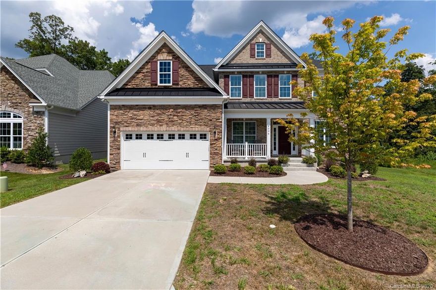 Welcome home to this beautiful home bursting with upgrades and designer selections! Situated on one of the best lots in the neighborhood, this home offers privacy and lots of room to relax and play! Grab a rocking chair for the front porch or grab a grill for the large back deck and enjoy a summer cookout! This floor plan is built for entertaining! Featuring a large breakfast area, chef's kitchen, open floor plan, formal dining room, main level guest or playroom, and more!! From the agreeable gray walls to the two-story foyer, to the walk-in storage this home surely checks off all the boxes for your dream house! Come take a look or take a walk through the virtual tour!