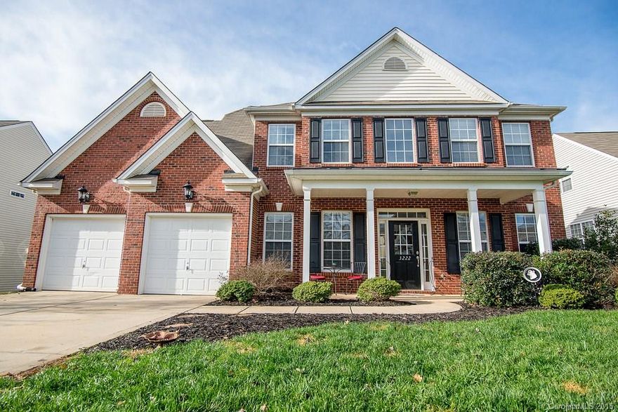 *IMMACULATE* home with great floor plan! Open foyer, dining room, office space, granite counters, gourmet kitchen cabinets, new flooring throughout, bedroom on main with full bath, HUGE bonus room upstairs. Gas log fireplace in great room. Extended patio in backyard. You will LOVE this home!!