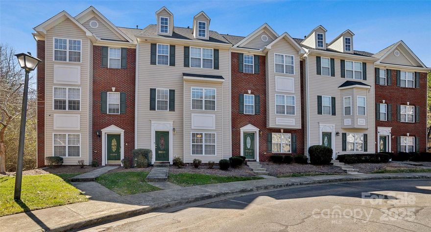 Discover modern living in this stunning 3 story townhome in a great location.  This spacious home boasts 3 bedrooms, 2 full bathrooms, 2 half bathrooms, and a bonus room on the main level that could serve as an additional bedroom.  The upper level has hardwood floors and host a spacious living room, dining area, half bathroom and updated kitchen with an island.  The third level features two guest bedrooms, a full bathroom, along with a spacious primary bedroom that has a ensuite bathroom with a stand alone shower and separate garden tub.  New roof in 2022. The entire home has speakers throughout including the deck perfect for entertaining or relaxing.  The community backs up to Idlewild Park and within walking distance to dining and shopping.  Don't miss the opportunity to make this lovely space your new home!