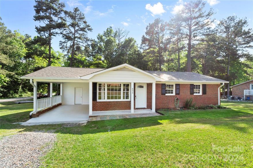 Move-in ready!! This charming 3 bed/2 bath FULL BRICK, one-story home has been recently updated top to bottom to include: 2023/2024- the current owners installed new gutters, and did extensive landscaping (re-grading and proper drains added) to ensure proper water drainage, also semi-encapsulated crawl space to ensure healthy air quality and a good foundation. 2021 updates: new architectural shingle roof, all new kitchen remodel (white shaker cabinets, granite, tile backsplash, stainless appliances); updated baths (tile tub/shower surrounds + updated fixtures); long lasting LVP covers the floor throughout the home (no carpet!!); heat pump and all ductwork replaced; new water heater. You'll especially enjoy the detached, oversized 2-car garage (w/power) which is perfect for parking, storage, or a workshop! Level back yard (garden? playing?) and NO HOA! Just under 1/2 acre corner lot. Hurry, this neighborhood moves FAST and this home is truly move-in ready. Motivated seller!!