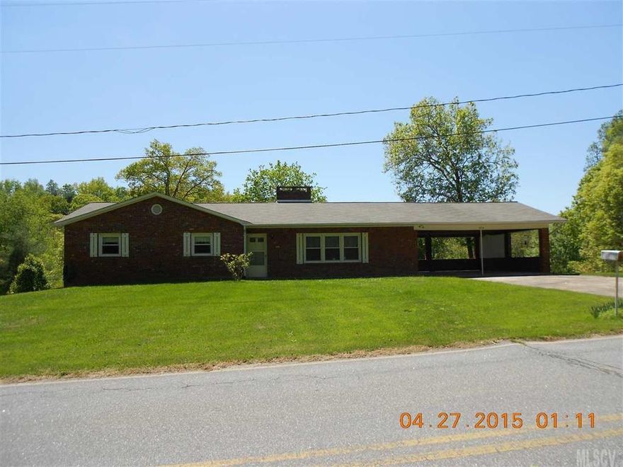 Whitnel Area - 3BR/2BA Brick Ranch with full, partially finished basement! Large Den in basement with fireplace and patio doors. Extra room that could be used as a 4th bedroom or office. All vinyl replacement windows, roof replaced in 2012 and heat & air replaced in 2002. Spacious living room on main, kitchen open to dining area with fireplace. Both fireplaces have gas log hookups. Great location and within minutes of everything. This low maintenance, custom built home is neat clean and move-in ready.  All appliances are included.