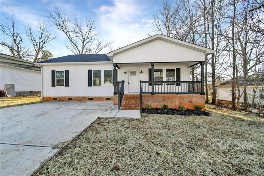 Amazing new construction home in Rock Hill with so many upgrades! You'll fall in love with this 3 bedroom, 2 bath home featuring a fantastic open floor plan! The kitchen features stainless steel appliances, a huge work island with a breakfast bar, pot filler and an exhaust hood! This split bedroom plan offers privacy. The primary suite has a walk in closet, dual sinks and a tiled shower! There is plenty of extra space in the huge laundry room! The exterior also offers a large front porch as well as a back deck, perfect for relaxing! Ask about 100% Financing with no PMI & a 30 year fixed rate!