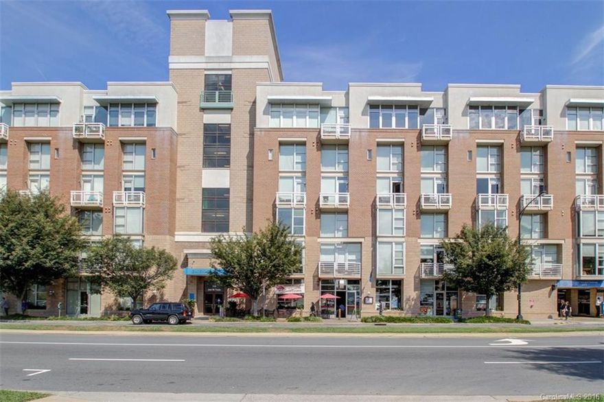 True urban loft in Uptown's fast-selling Gateway Village! Walk to work, restaurants, shops and everything else uptown has to offer. Stainless steel appliances all convey including washer/dryer. Granite countertops in kitchen and bathroom. Nicely tiled bathroom with frameless shower door. Large walk-in closet. Wood Floors and berber carpet upstairs. Exposed brick wall and ductwork make this condo a must see!