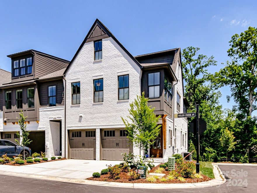 Welcome to The Nolen Townes, Charlotte’s newest lux English-cottage-inspired townhomes surrounded
by a lush tree canopy near the corner of Selwyn Ave and Runnymede Lane! Constructed by 2021 & 2022 Builder of the Year, these swoon-worthy residences define the sophisticated lifestyle you’ve been dreaming of! In less than .10 mile, you’ll have easy access to many shops & restaurants. On the first level, The Briars-End plan offers an open
kitchen/living/dining space w/ 10' ceilings and floor to ceiling perimeter kitchen cabinetry. This 3-story/basement home features an elevator, gas fireplace w/ pre-cast concrete surround, 7" pre-finished hardwoods in color Wilderness throughout, gourmet kitchen upgrade w/ Thermador appliances, White "Cotton" Cabinetry, & Calcutta Gold Suede quartz counter. Large wet bar in the basement, and a brick-surround outdoor fireplace. Entire 3rd floor is a flex space that has many uses!