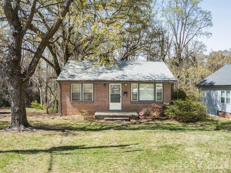 ESTATE SALE - SOLD "AS-IS"    You can see from the pictures the house is in pretty good condition.  However,  DO NOT STEP ON THE BACK DECK.  It needs to be removed.  Original steps are underneath.       N Rhyne is a charming  lane with new houses,  renovated houses and houses like 609 that is ready for improvements.