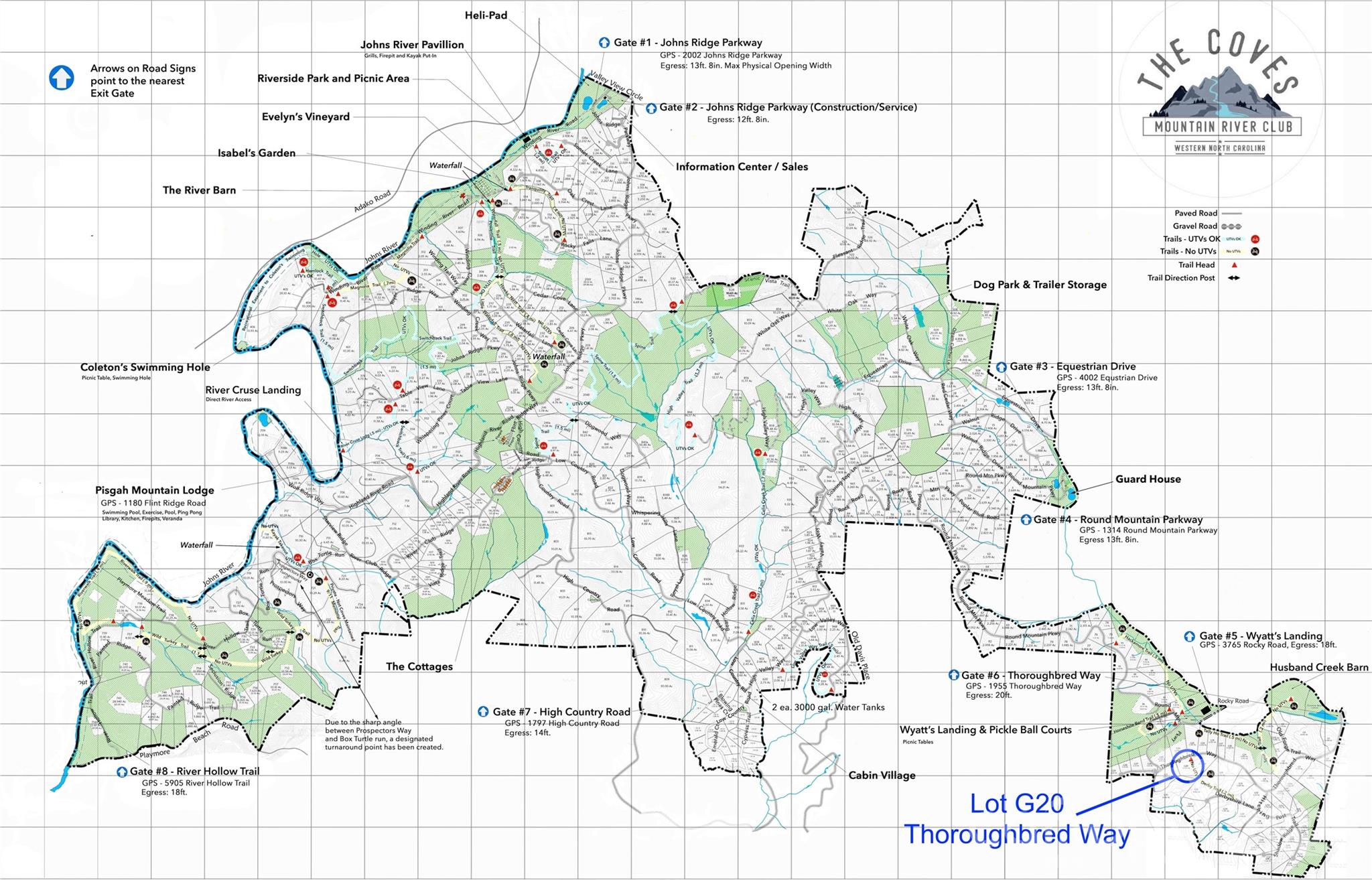 The Coves Mountain River Club - Land