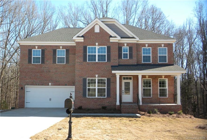 BRAND NEW full-brick home w/tons of space including an unfinished basement plumbed for 4th bath. Guest Suite/Flex Room on Main. Great Room w/Fireplace open to gorgeous Kitchen w/Granite Countertops, 42” Cabinets & Stainless Appliances—includes Gas Range. Study w/French Doors, 9' Ceilings & Hardwood floors. 2nd floor has beautiful Owner’s Suite & Luxury Bath, 3 add'l Bedrooms, Laundry & Bonus Room. Deck for outdoor enjoyment. Visit our Model Home in The Gates at 2129 Belle Regal Cir for more info