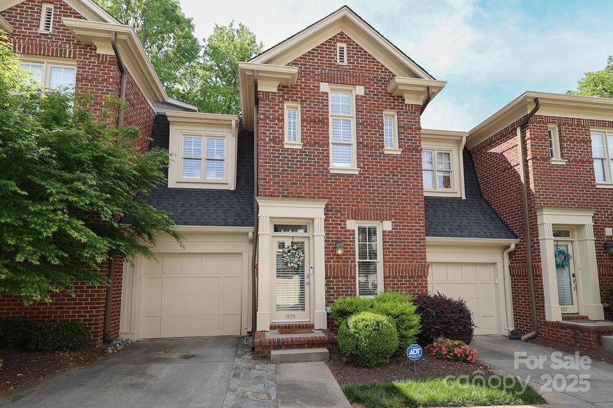 This delightful 3bedroom, 2.5bathroom home in the highly sought-after Dilworth neighborhood! This beautifully updated home seamlessly blends classic charm w/ modern convenience. As you step inside, you're welcomed by a bright, open floor plan highlighted by gleaming hardwood floors, windows, & a cozy living area w/ a fireplace, & custom shelving.  The recently updated kitchen boasts quartz countertops, a gas range, & SS appliances, while the dining area effortlessly flows into the living room. Step outside to your private patio, perfect for enjoying your morning coffee or evening cocktails. The master suite offers a custom designed walk-in closet & an en-suite bathroom featuring dual vanities, tub & a separate shower. Two additional generously sized bedrooms provide ample space for guests. Ideally located minutes from the vibrant East Boulevard, this townhome puts you at the center of Dilworth’s finest restaurants & shops, w/easy access to Uptown, light rail stations, & major highways.