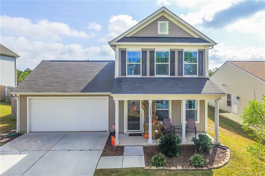 Spend the Holidays in your new home! A gem of a home with an open floorplan and new modern look. The back yard is fenced in for your animals or young kids to play in. The attached two car garage just adds to the list of things that make this house a home. This home simply needs your personal decor and love to make it everything you have dreamed of. Just like the season, it won’t last long, so FALL in love with this home today.